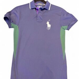 Polo by Ralph Lauren women’s Polo Shirt in Purple and Green